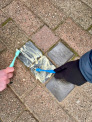 Stolperstein Reinigung
